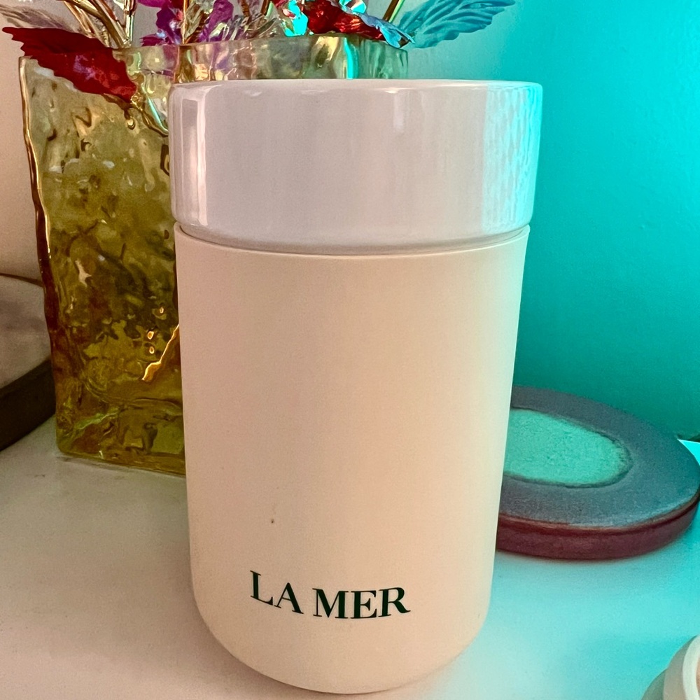 LaMer ceramic Tumblr, RARE FIND New - Picture 6 of 6
